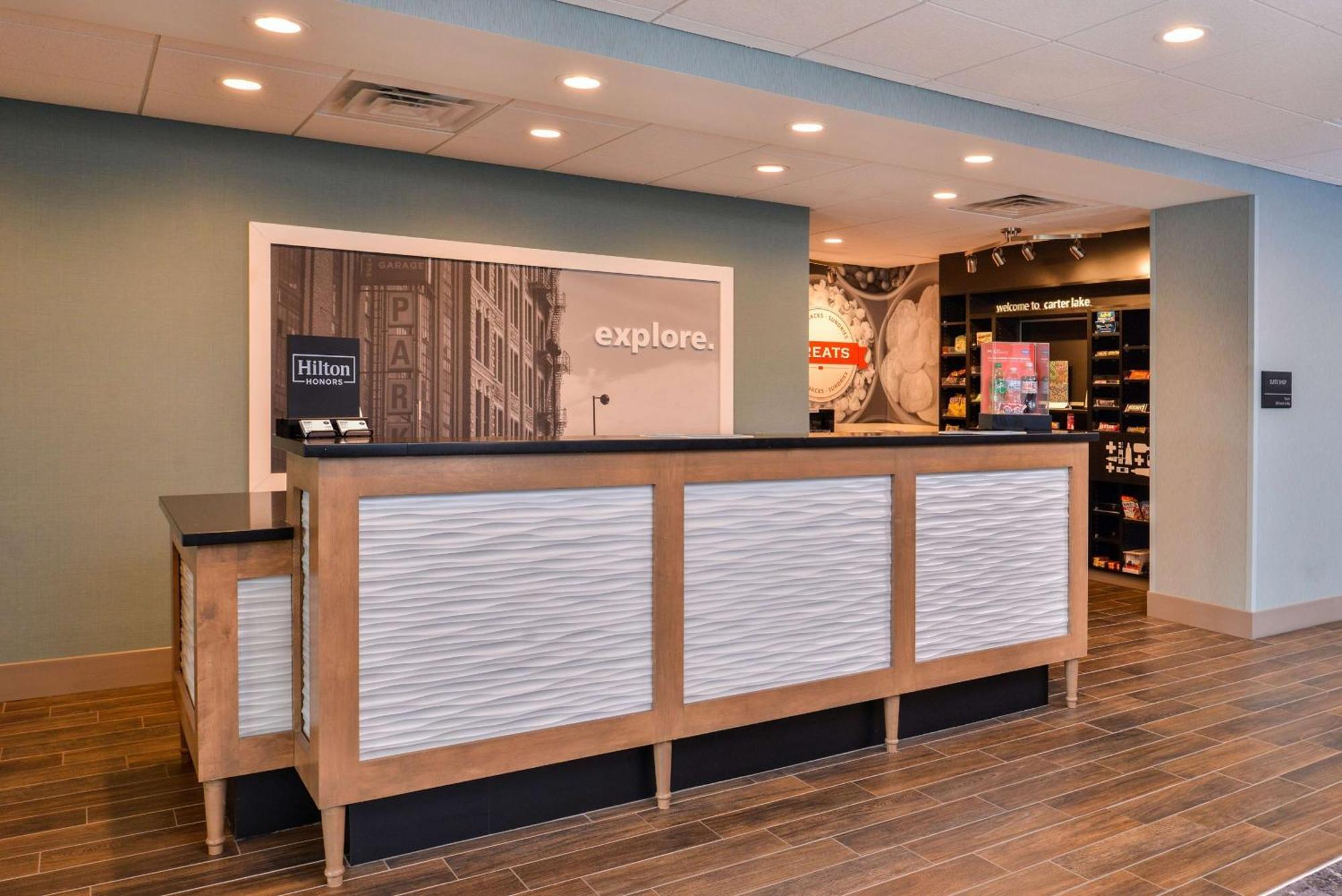 Hampton Inn By Hilton Omaha Airport, Ia Carter Lake Esterno foto